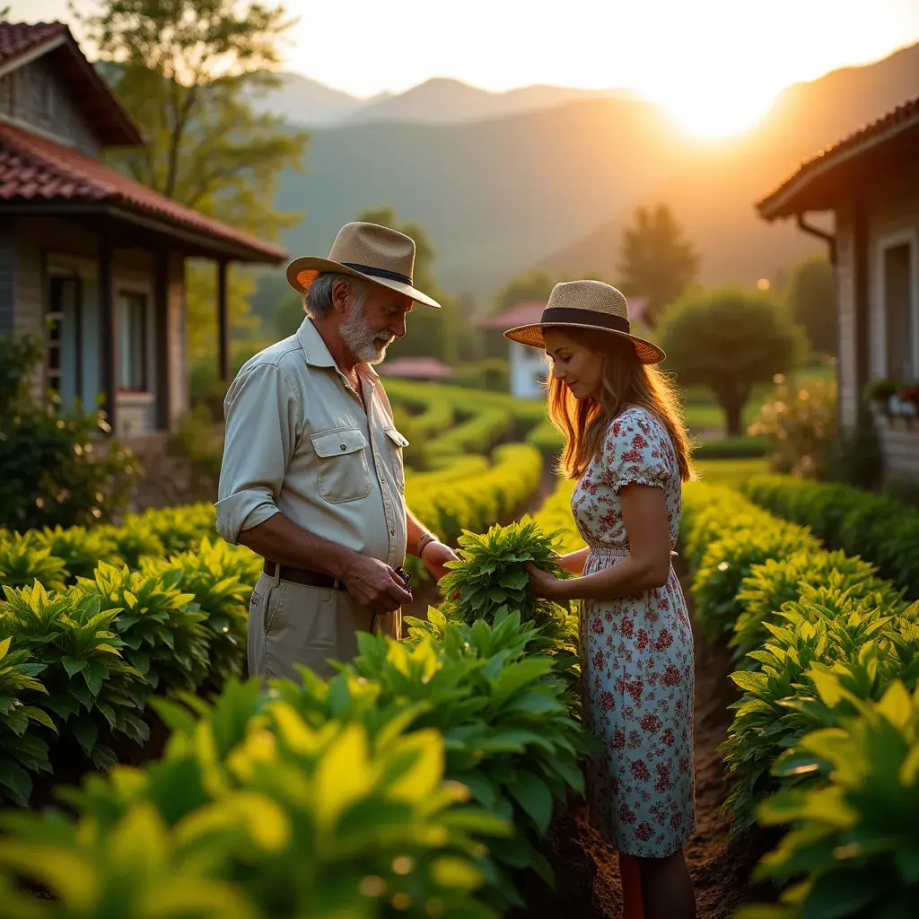 Prikaz rituala pripreme čaja s prirodnim sastojcima